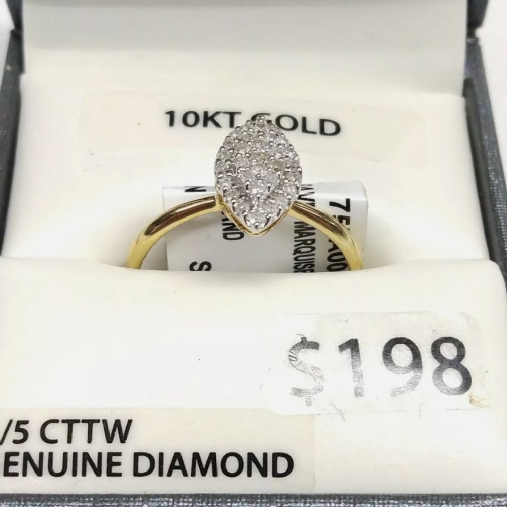 Forever Bride diamond ring 10k gold